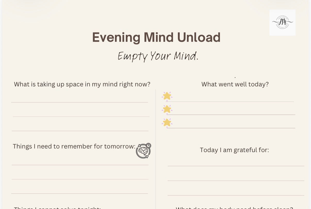 Evening Mind Unload